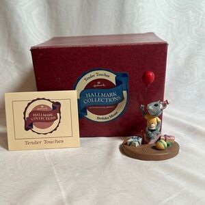 Hallmark Tender Touches Birthday Mouse 1989
Retired Collectable NIB